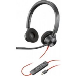 Poly Blackwire 3320 -Usb-C-Stereohörlurar Med Mikrofon (8x220aa)