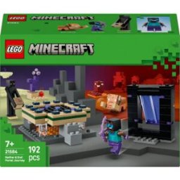 Lego Minecraft 21584 Resa Till Netherportalen Och Endportalen
