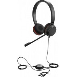 Jabra Evolve 30 Ii Headset Med Mikrofon, Stereo, Ms, Usb-C/usb-A