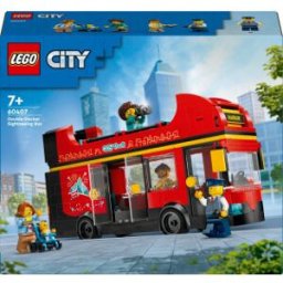 Lego City Röd Dubbeldäckare För Sightseeing Leksak 60407