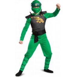 JAKKS Pacific Lego Ninjago Lloyd Classic Legacy - Maskeraddräkt, Storlek M, 127-136