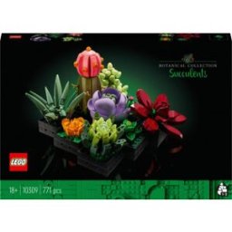 Lego Suckulenter 10309 Byggset Med Prydnadsväxter (771 Delar)