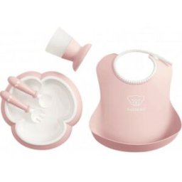 Babybjörn Baby Dinner Set - Baby Dinner Set, 5 Delar, Rosa