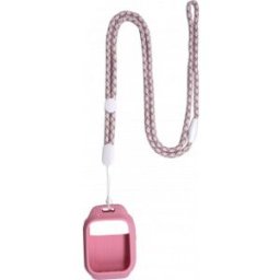 Zte K2/k2 Pro Smartklocketelefon Halsrem Och Skyddsfodral, Ljusrosa