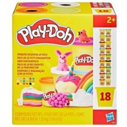 Play-Doh Fantasi Modellervaxset, 18 Burkar