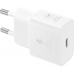 Samsung 25w Usb-C Gan Väggladdare, Vit