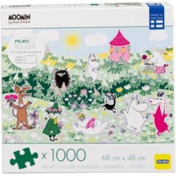 Martinex Mumin Blomsterträdgård Pussel, 1000 Bitar