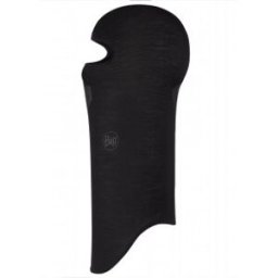 BUFF Lw Merino Balaclava - Merinohjälmahuppu, Svart