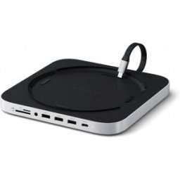Satechi Stand Hub För Mac Mini -Docka, Silver