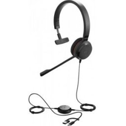 Jabra Evolve 30 Ii Hörlursmikrofon, Mono, Ms, Usb-C/usb-A