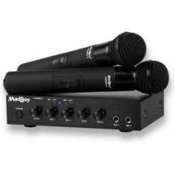 MadBoy Audio Madboy U-Remix 2 Bluetooth -Trådlös Karaoke Mikrofonpar Med Mixer