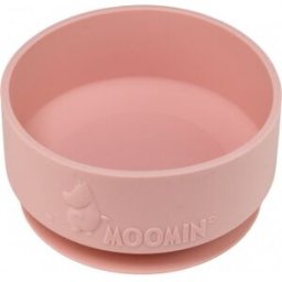 Muumi Mumin Silikon -Skål, Rosaskott Pink