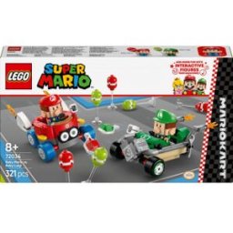 Lego Super Mario 72034 – Mario Kart™ – Baby Mario Mot Baby Luigi