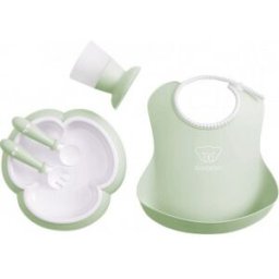 Babybjörn Baby Dinner Set -Matservis, 5 Delar, Grön