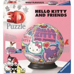 Ravensburger Puzzle-Ball Hello Kitty, 3d-Pussel