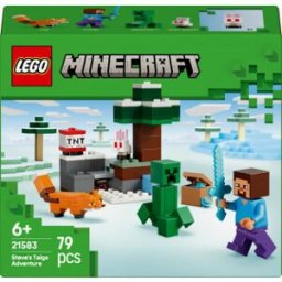 Lego Minecraft 21583 Steves Äventyr I Taigaskogen