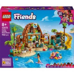 Lego Friends 42673 - Hela Familjens Semesterort Vid Havet