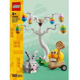 Lego Säsonger Och Tillfällen 40808 - Kanin Och Kyckling På Påskäggsjak