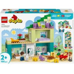 Lego Town 10470 Modernt Enfamiljshus Och Figurer 3-I-1