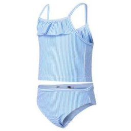 Tankini set barn blå/vit randig (Storlek: 110/116 5-6 år)