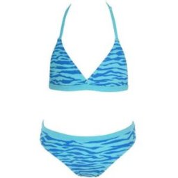 Bikini barn blåmönstrad (Storlek: 170 cl)