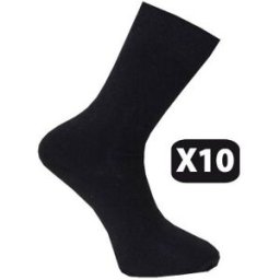 Billiga strumpor svarta 10 -pack - Capital (Storlek: 36/40)
