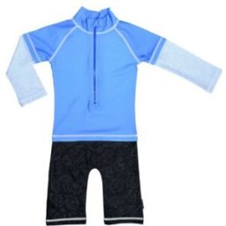 Uv-dräkt barn blå ocean från Swimpy (Storlek: 62-68 cl)