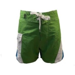 Badshorts till barn grön/vit/blå - Oxide (Storlek: 146/152 cl)