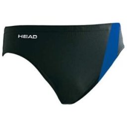 Badbyxor barn Spring 5 svart/blå - Head (Storlek: 152 cl)