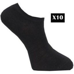 Strumpor sneakers svarta 10-pack - Capital (Storlek: 36/40)
