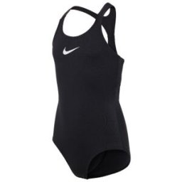 Baddräkt barn svart - Nike (Storlek: 116)