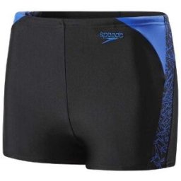 Badbyxor barn Boom boxer svart/blå - Speedo (Storlek: 152 cl)