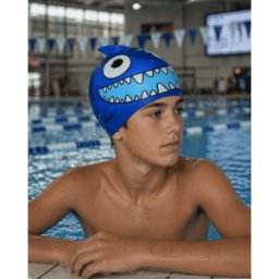 Badmössa barn Sea Squard blå piraya - Speedo