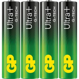 GP Batteries Engångsbatteri Gp Ultra+ Aaa / Lr03 4-Pack