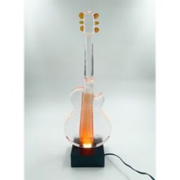Guitar Flaming Strings, Ltd Ed 60ex - Kosta Boda