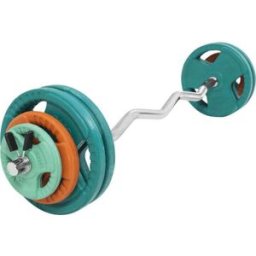 Gorilla Sports Curlstång Trigrip F 35kg