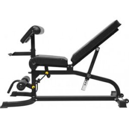 Gorilla Sports Träningsbänk - Bicepscurl & Benspark