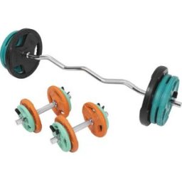 Gorilla Sports Curlstång Hantlar Trigrip F 70kg