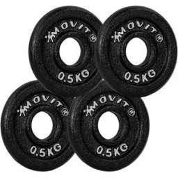 Gorilla Sports Viktskivor Movit Gjutjärn 2-40kg - 30kg(2x15kg)