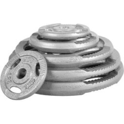 Gorilla Sports Viktskivor TRIGRIP Gjutjärn 31mm 0,5-20kg - 10kg