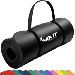 Gorilla Sports Träningsmatta Yogamatta Movit 190x100cm - Lila