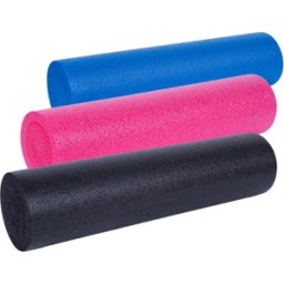 Gorilla Sports Pilates Roller Foam Roller 60x15cm - Svart