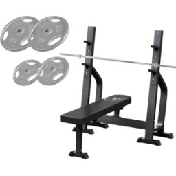 Gorilla Sports Bänkpresspaket Pro 80kg