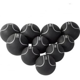 Gorilla Sports Medicinboll Svart/Silver 1-10kg - 6kg