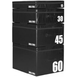 Gorilla Sports Soft Plyo Box 15-60cm - 60cm