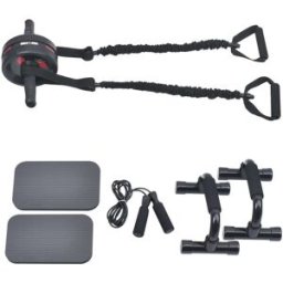 Gorilla Sports Magträningsset Ab Roller