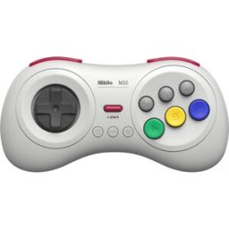 8bitdo M30 Bluetooth Gamepad - Trådlös Kontroll - Vit
