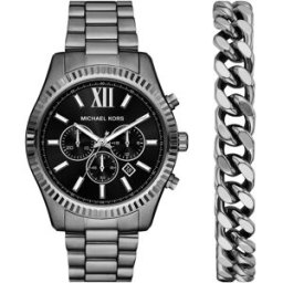 Michael Kors Lexington klocka/armbandset MK9217SET