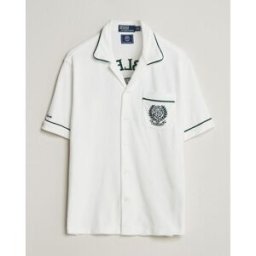 Polo Ralph Lauren Terry Short Sleeve Shirt White
