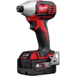 Milwaukee Slagskruvdragare, M18 BID-402C, inkl. 2x4 Ah batterier & laddare